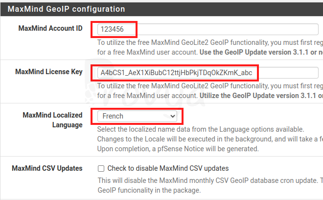 Configuration GeoIP pfBlockerNG - pfSense - Provya